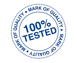 100% TESTED